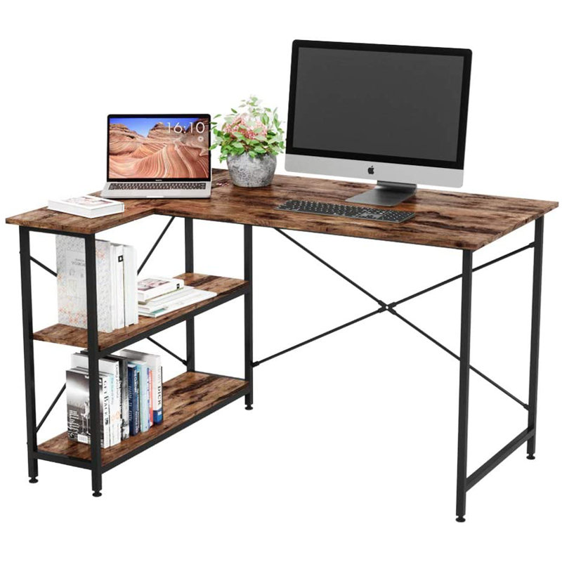 17 Stories Atia Reversible LShape Desk & Reviews Wayfair